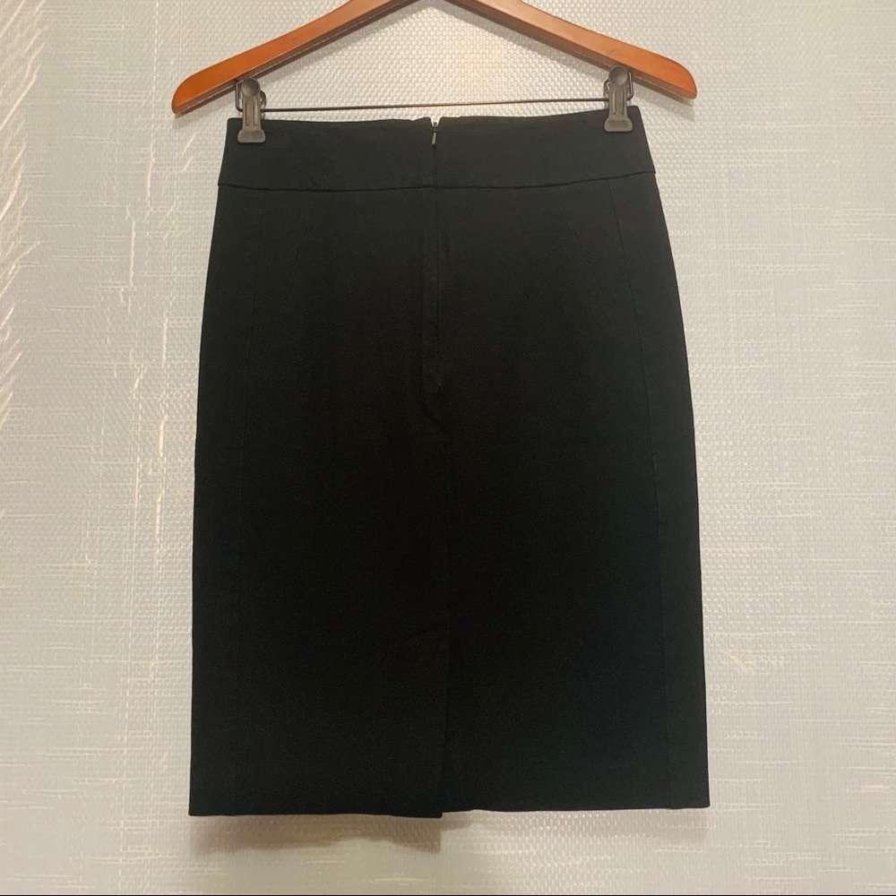 Ann Taylor black straight pencil skirt - Picture 2 of 7